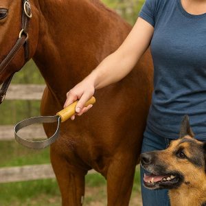 Bamboo Shedding Blade Horse and Dog